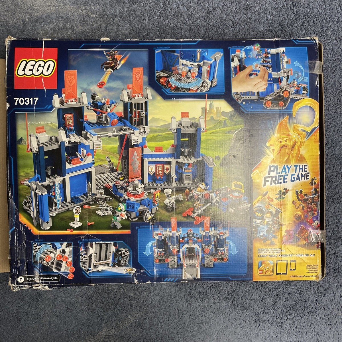 LEGO Nexo Knights 70317 The Fortrex Open Box Sealed Bags New | eBay