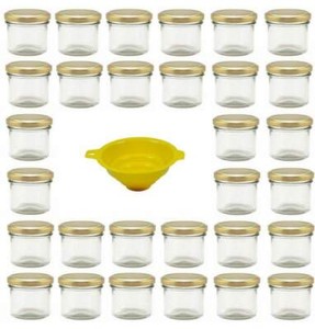 CulnCraz 20x Joghurtgläser 200ml - Mit Deckeln Für Desserts, Marmelade