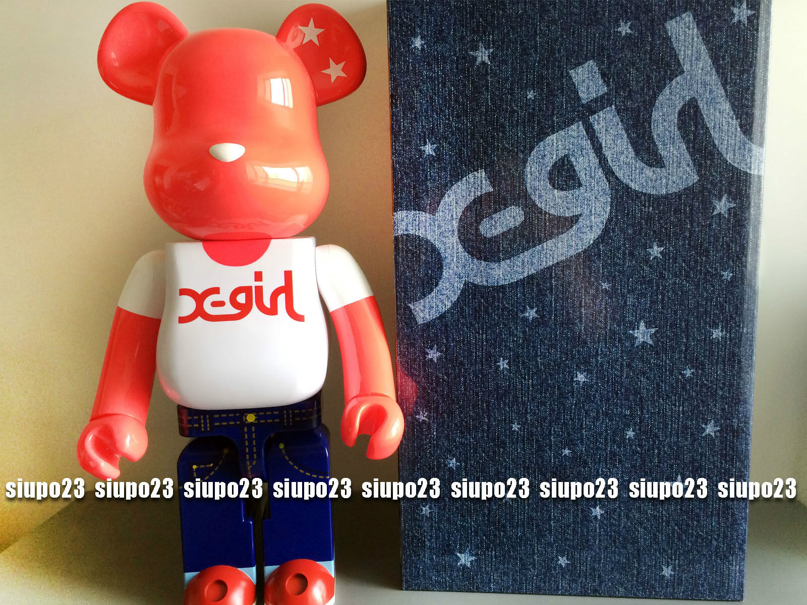 Medicom 1000% Bearbrick ~ Xgirl Be@rbrick Reaching 20th x-girl | eBay