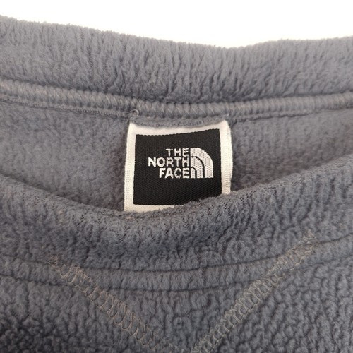 The North Face Size Small Fleece Sweater Made In USA Base Layer Distressed Mens - Picture 2 of 10