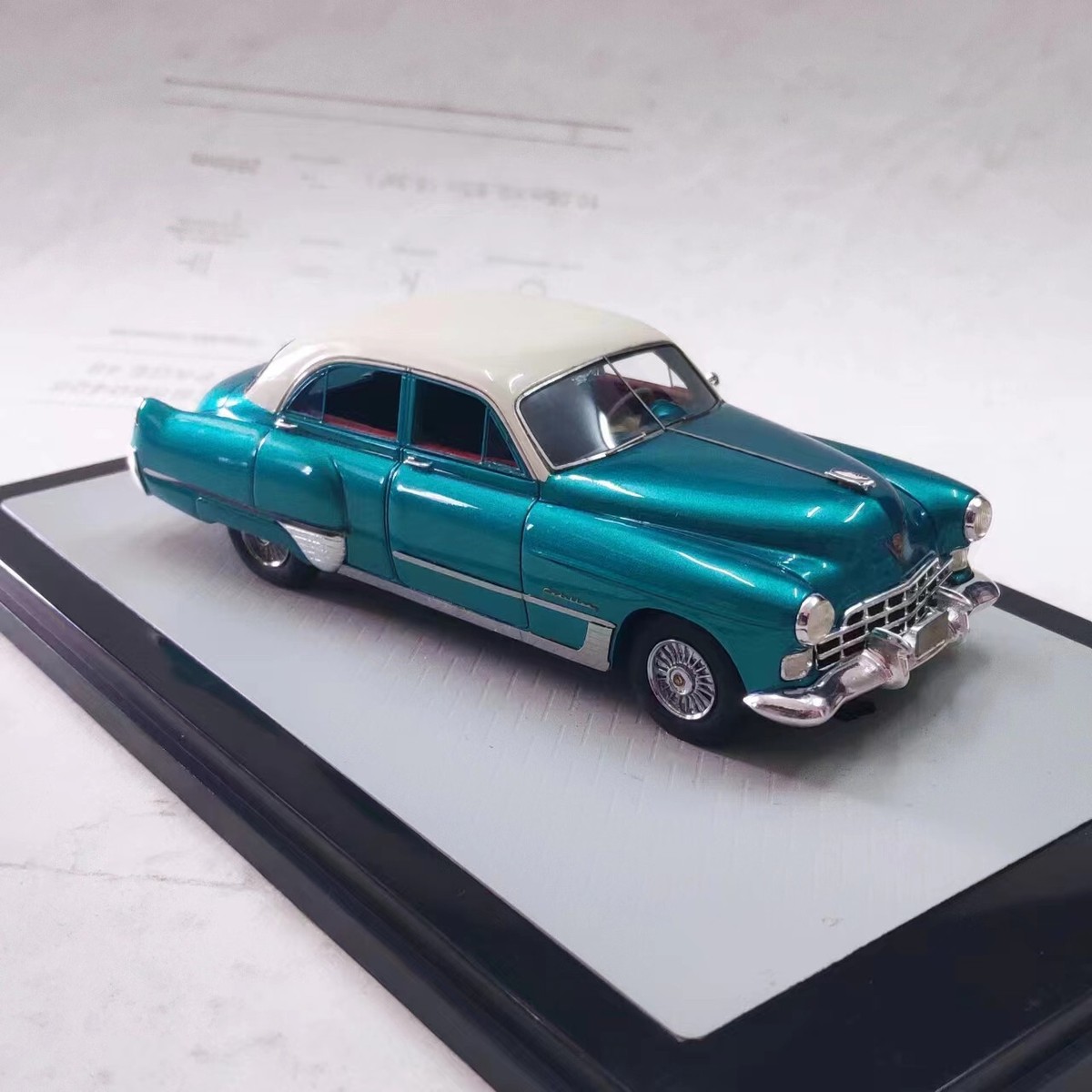 GLM Models 1/43 Cadillac Series 62 4-Door Sedan 1948 BLUE | eBay