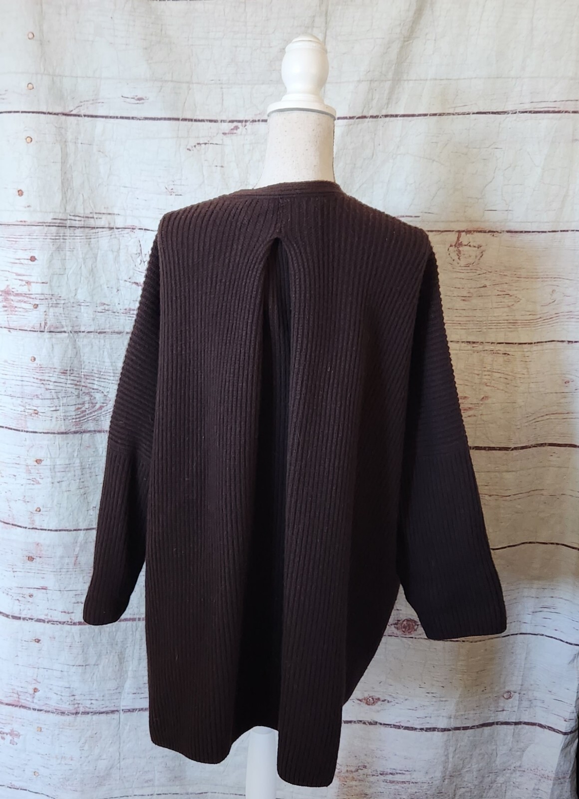 Eskandar Thick Heavy Handloomed Open Cardigan One Size eBay