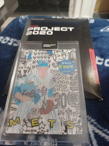 topps 2020 nolan ryan project # 30 baseball 1969 mets seal never broken new