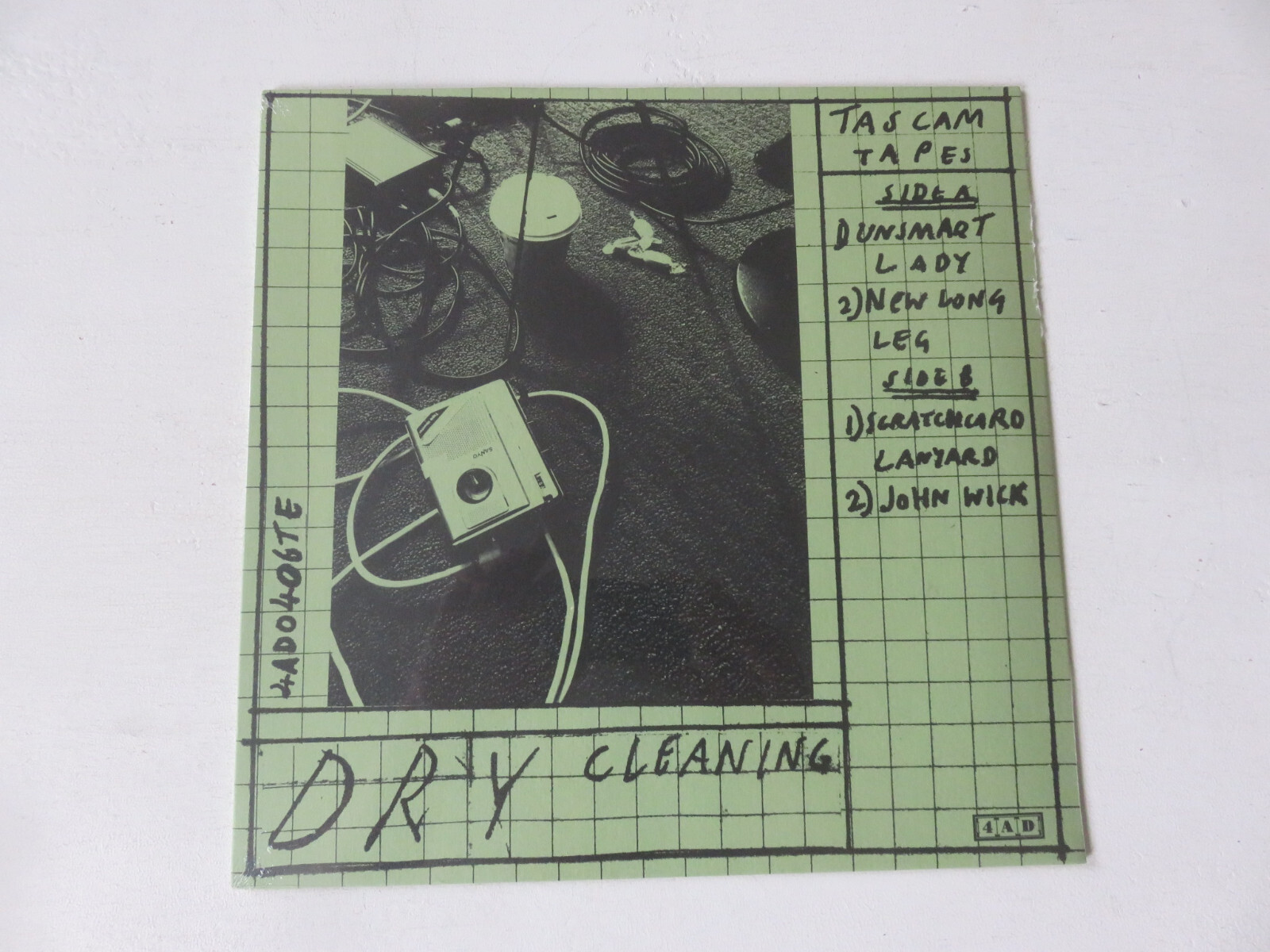 DRY CLEANING Tascam Tapes 4AD UK 1ST PRESS VINYL 12"" 6 TRACK E.P.  4AD0406TE