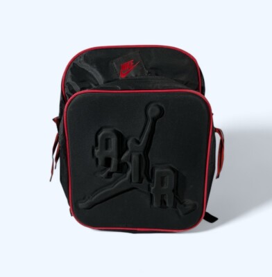 VINTAGE 90s AIR JORDAN BACKPACK PUFF LOGO BLACK RED | eBay VINTAGE 90s AIR JORDAN BACKPACK PUFF LOGO BLACK RED | eBay
