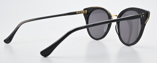 DITA Sonnenbrille Reckless DRX-3037 A T BLK GLD 49 Glanz Schwarz Panto Luxus M - Picture 8 of 13