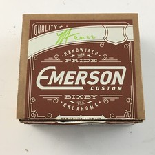Emerson Custom Wiring Harness Empty Box For Guitar Parts Collectors Made in USA