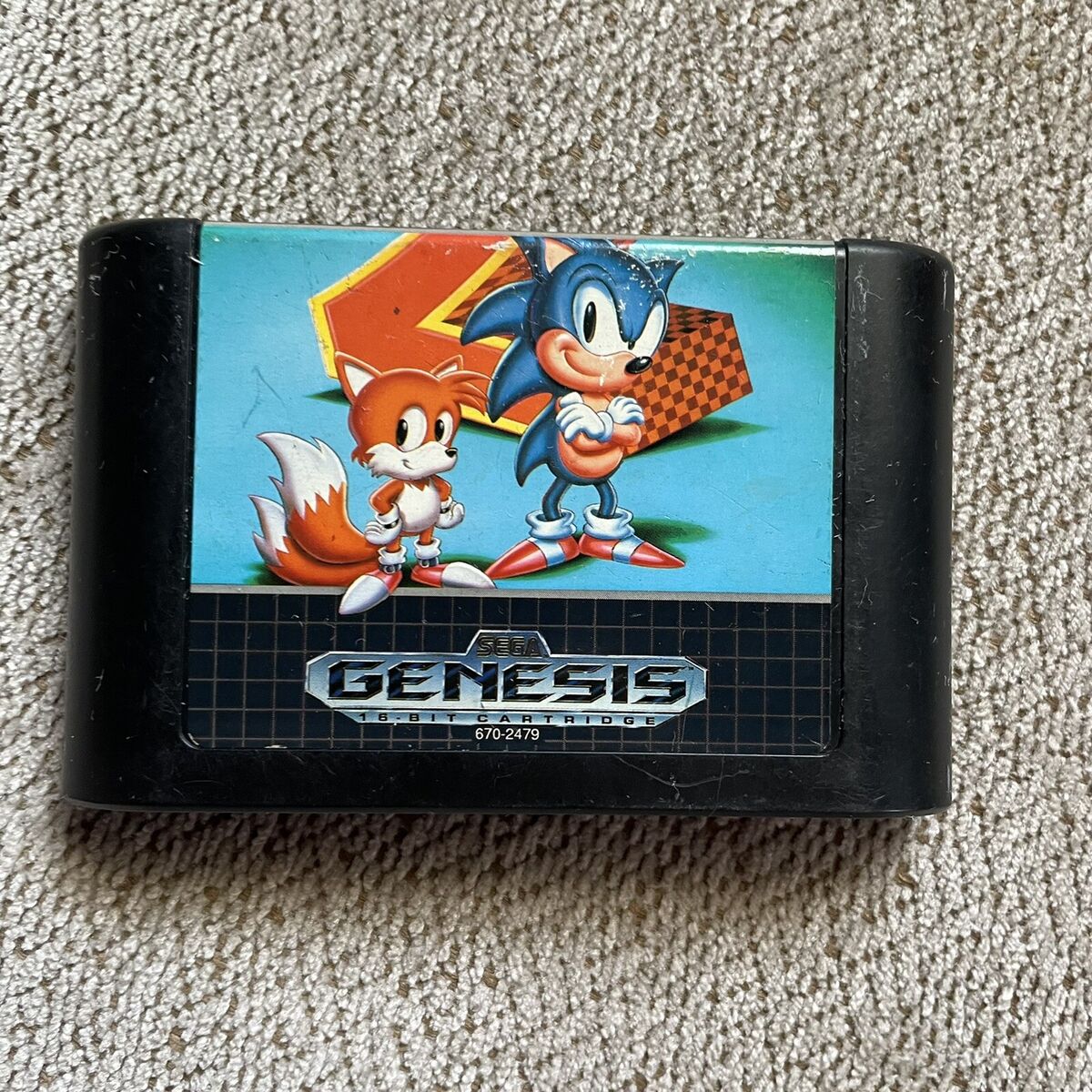 Sonic the Hedgehog, 1991 | Sega Game Gear | Sega | Original Game Cartridge  | Vintage Retro Gaming | Free Shipping