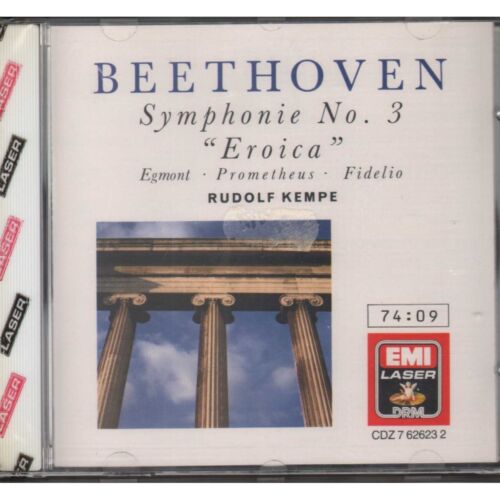 Beethoven, Kempe CD Symphonie No. 3 Eroica, Egmont. Prometheus, Fidelio Sealed - Bild 1 von 2