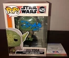 Deep Roy Yoda Actor Star Wars V Empire Strikes Back #425 Signed Funko PSA F