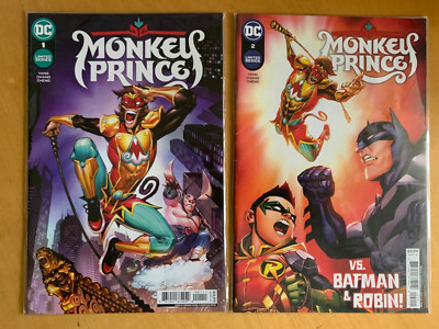 MONKEY PRINCE #s 1 & 2 , DC COMICS 2022 Serie. Erstdrucke.  NM