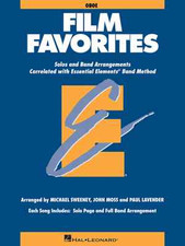 ESSENTIAL ELEMENTS-FILM FAVORITES FOR "OBOE" MUSIC BOOK BRAND NEW SONGBOOK SALE