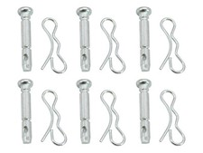 SECURA 6x Scherbolzen 6mm passend Holzinger MTD Stiga Yard-Man White Schneefräse