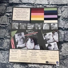 Creative Memories CLASSY SAMPLER 10x12" Photo Mounting PAPER 12 sheets