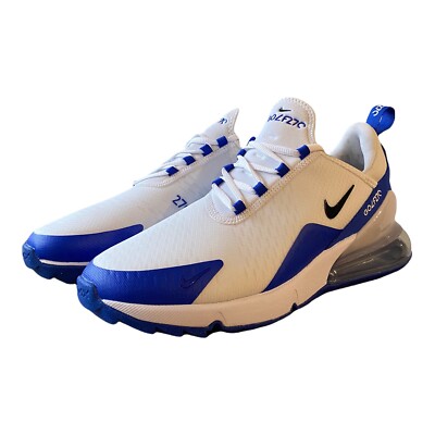 Nike Air Max 270 Golf White Racer Blue Men Unisex Shoes CK6483-106
