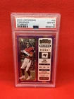2022 Panini Contenders Season Ticket Tom Brady STARDUST #93 SSP PSA 10 Bucs Pats