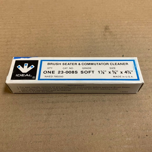 New Ideal Brush Seater & Commutator Cleaner 23008S Soft NIB eBay