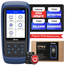XTOOL USED TP150 TPMS Tire Sensor Activat TS100 Programming Lifetime Free Update