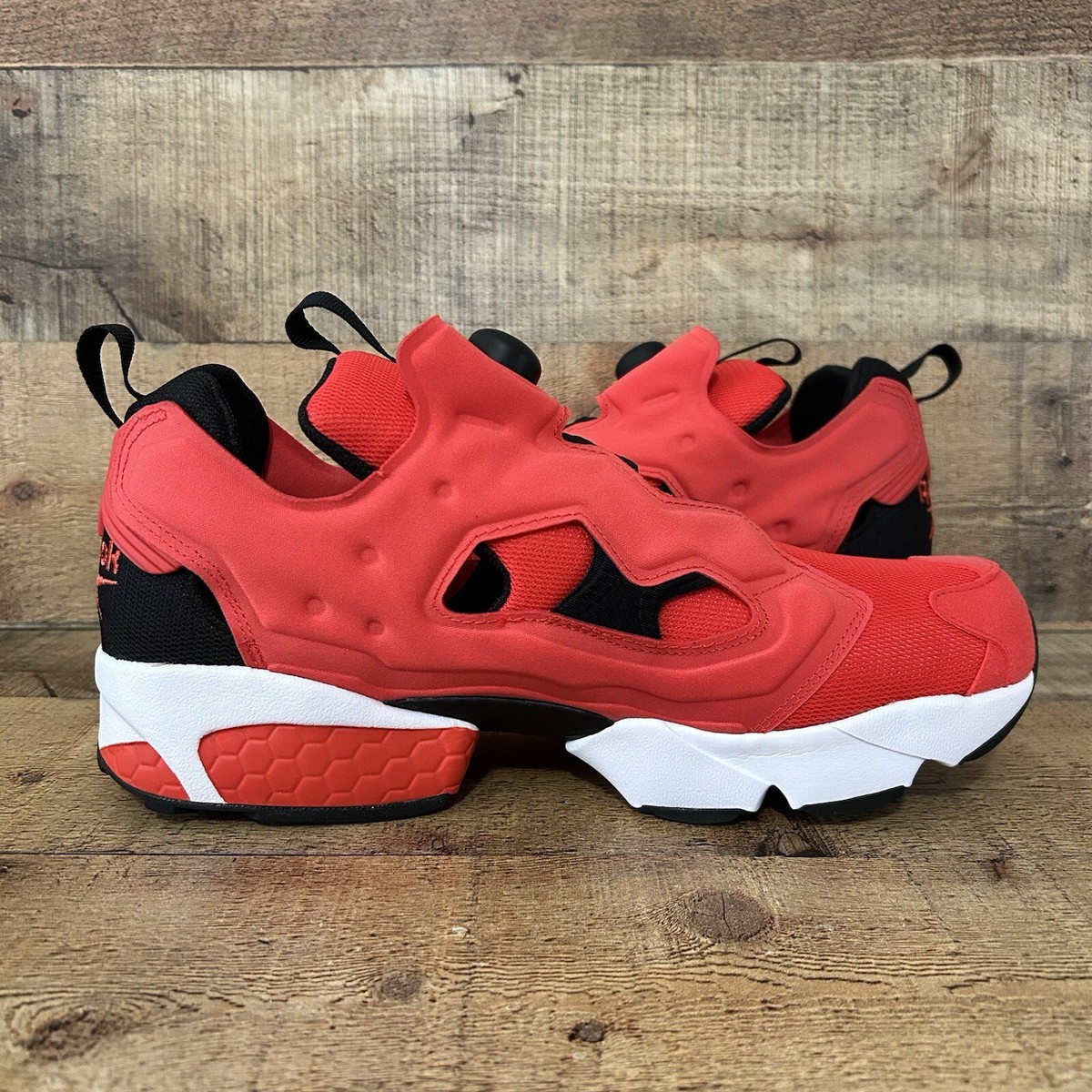Reebok Instapump Fury OG Men's Size 10.5 Red Black White 90s Y2k