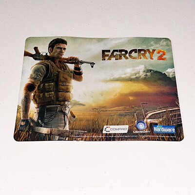 FarCry 2 Maus Pad 2008 Ubisoft Sammlerstück PC Games Hardware Mouse Far Cry
