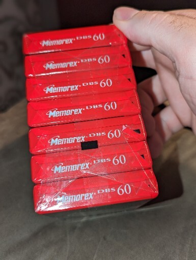 memorex  DBS 60 cassette tapes blank