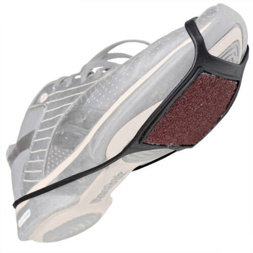 MFH pointes de chaussures protection antidérapante glace griffes à neige pointes insert en papier de verre S M L  - Photo 1/7