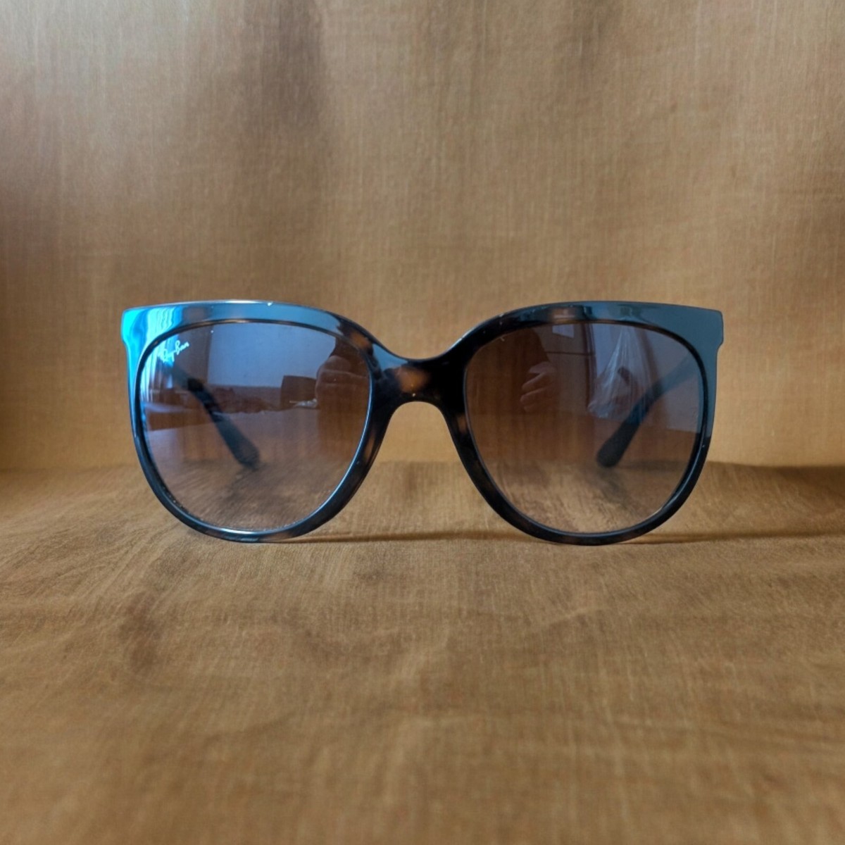 VINTAGE RAY BAN RB 4126 CATS 1000 TORTOISE ACETATE