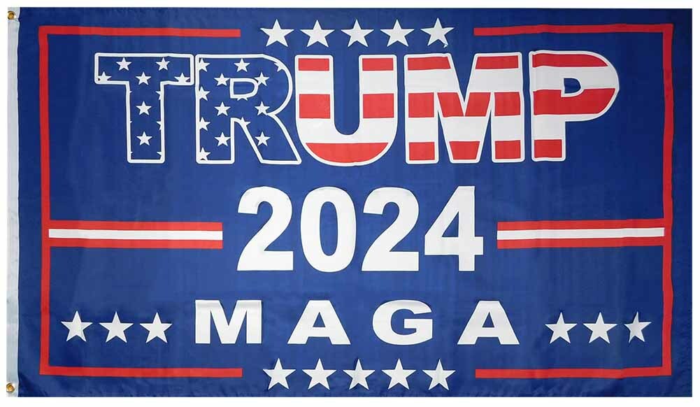 3x5 Trump 2024 2028 1776 Restauro America Bandiera Patriottica Usa 100d - Foto 11