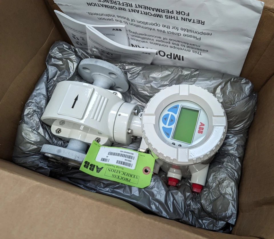 ABB FEP631 Electromagnetic Flowmeter ProcessMaster 631 24Vdc Size:DN25 1inch NEW - Image 2 of 4