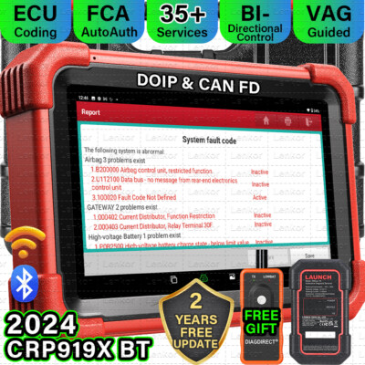 2025 LAUNCH X431 CRP919X BT PRO Bidirectional Car Diagnostic Scanner Key Coding
