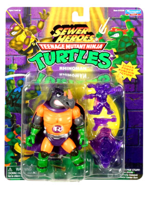 2022 RHINOMAN PLAYMATES RETRO FIGURE SEWER HEROES TEENAGE MUTANT NINJA TURTLES