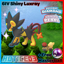 6IV Shiny Luxray Pokemon Brilliant Diamond Shining Pearl