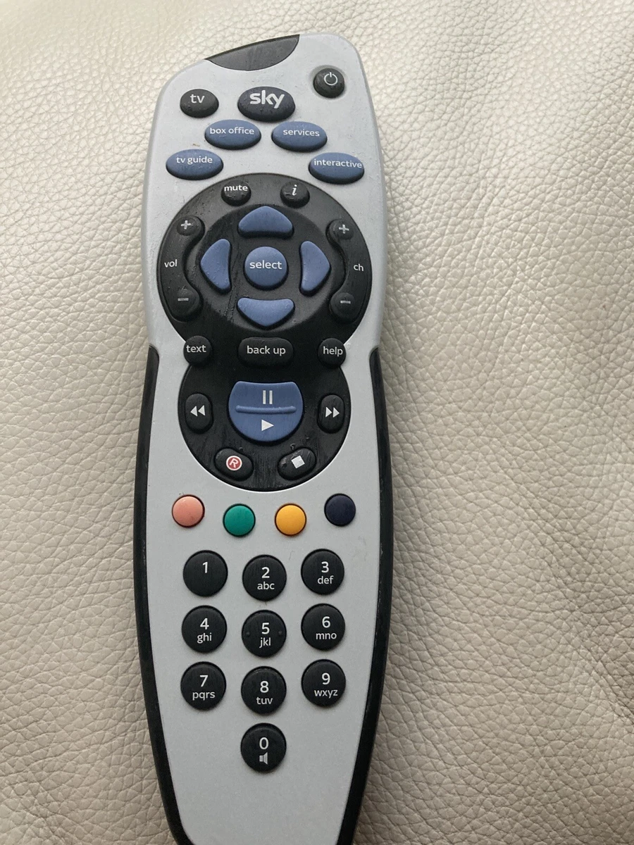 Télécommande Sky d'origine grise officielle SKY + plus occasion excellent état