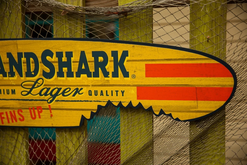 LandShark SurfBoard Sign - Image 3 of 3