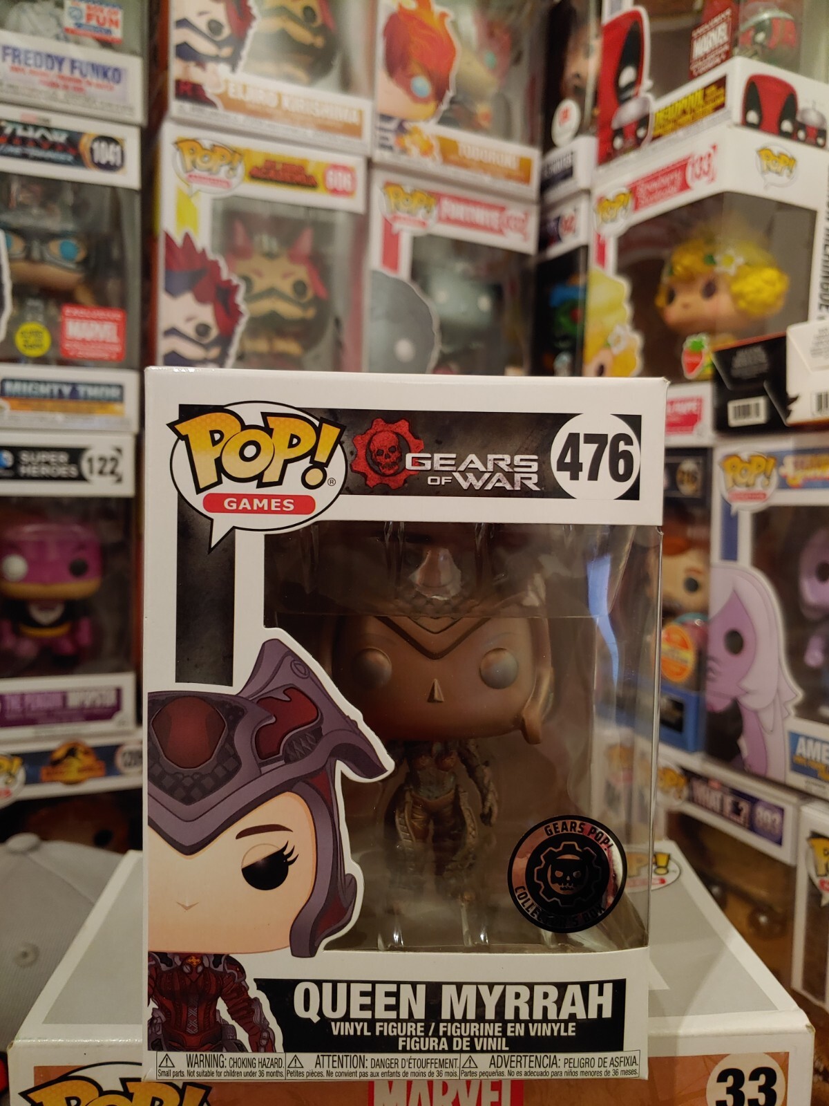 Funko Pop! Games: Gears Of War Queen Myrrah #476 Vinyl Figure-W/Protector