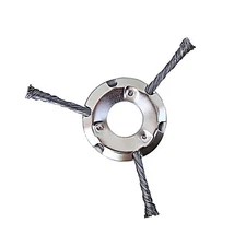 Steel Wire Grass Trimmer Head Accessories Lawn Mower Weeding Head Brush Cutter