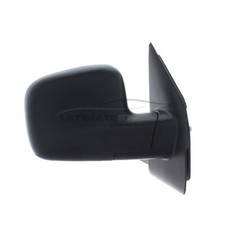 Vw T5 Transporter Van 2003-2010 Door Wing Mirror Manual Black Drivers Side Right Vw T5 Transporter Van 2003-2010 Door Wing Mirror Manual Black Drivers Side Right