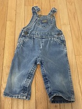 Vintage OshKosh B Gosh Overalls 24 Months Vestbak Denim Made in the USA