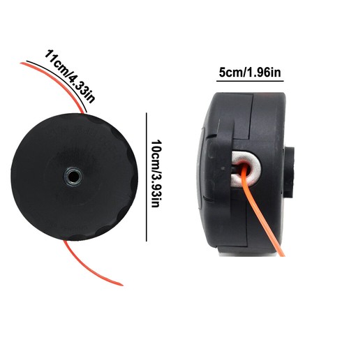 Confezione 5-Alta Qualità-String-Trimmer-Testa-Per-Velocità-Alimentazione-400-Echo-SRM-225 - Foto 5 di 14