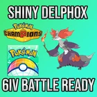 ✨6IV Shiny Delphox Battle Ready ✨ Pokemon Champions ✨ Pokemon Home From ZA