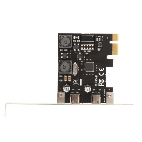 Pci E To Type C Expansion Card Super Speed 5Gbps 2 Ports Independent ESE - Picture 14 of 24