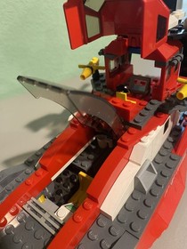 Lego 7046 World City Fire Command Craft Used With Minor Pieces Missing