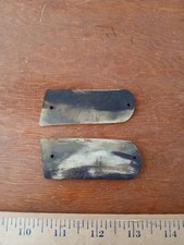 Set Of Bone Pistol Grips - Used