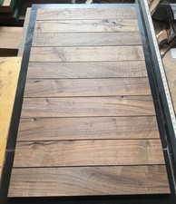 8 pieces of kiln dried character grade walnut lumber boards 4  x24"x1/2" thick
