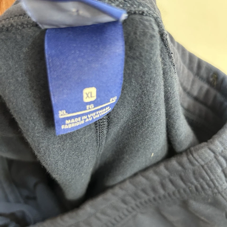 Nike Men’s Sweatpants Size XL Blue Fleece Pants Pockets Cotton Blend - Image 4 of 4