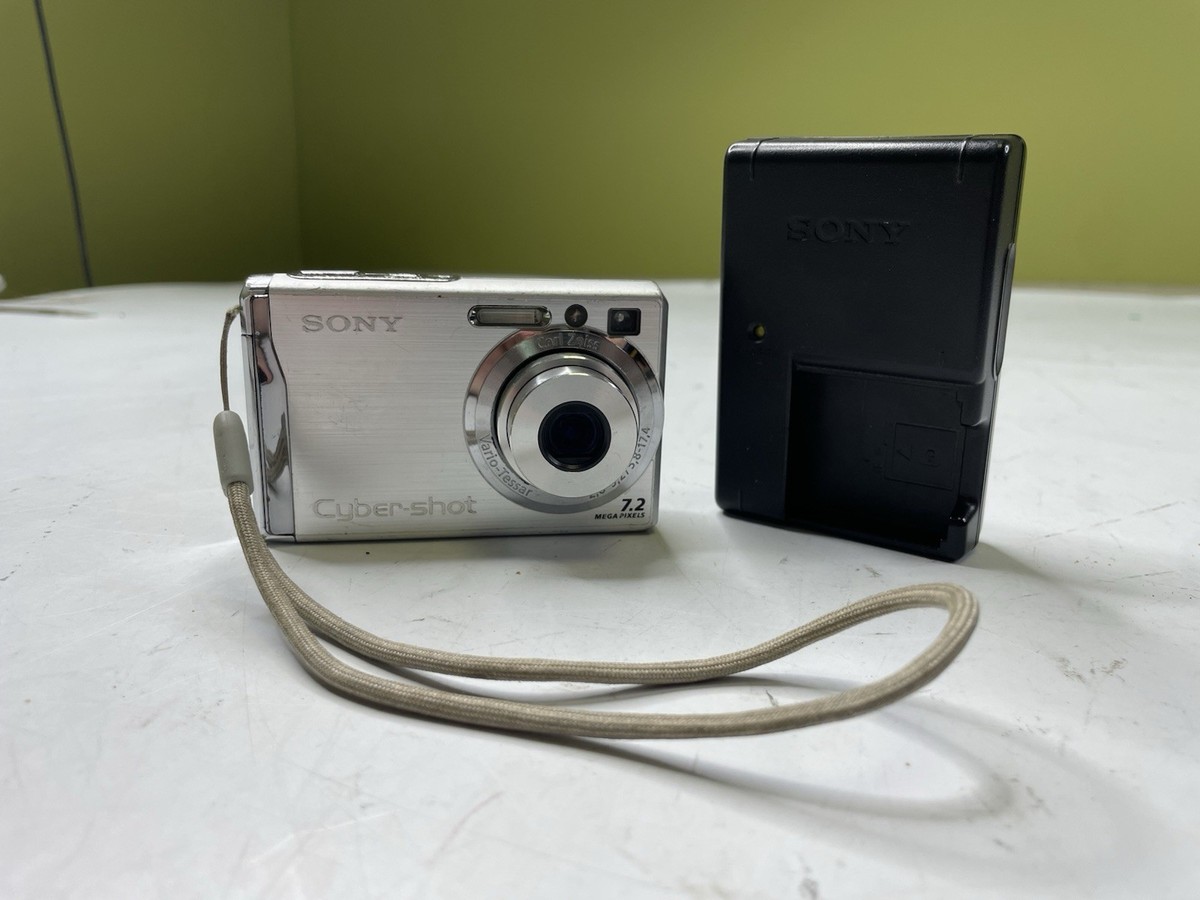 Sony Cyber-shot DSC-W80 7.2MP Digital Camera - Pink for sale