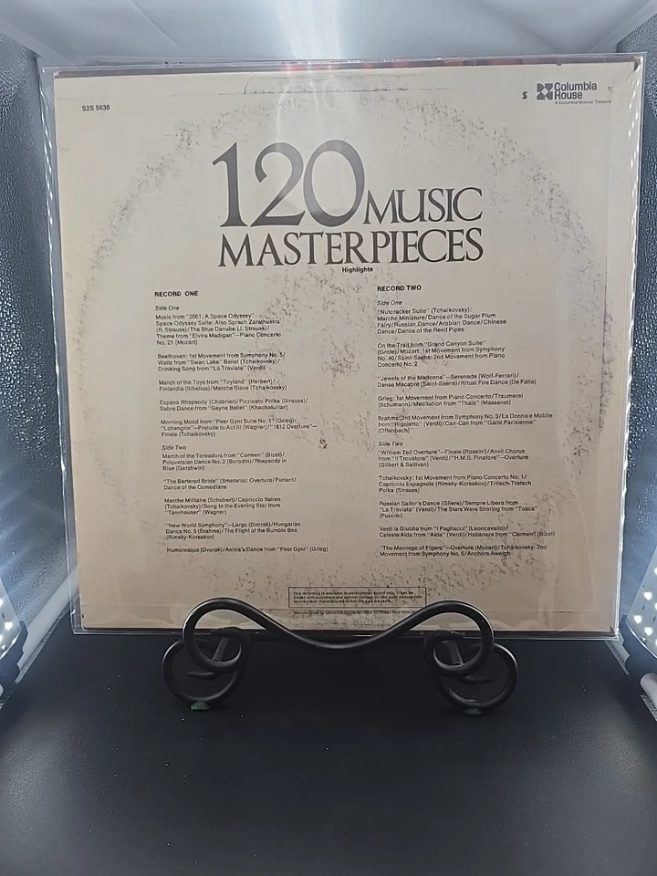 120 Music Masterpieces 1971 Columbia House 2LP Excellent 2 - Image 2 of 4