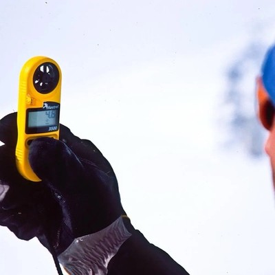 Kestrel 3500 Vane Anemometer Handheld Wind Speed Meter, Backlight, Hold