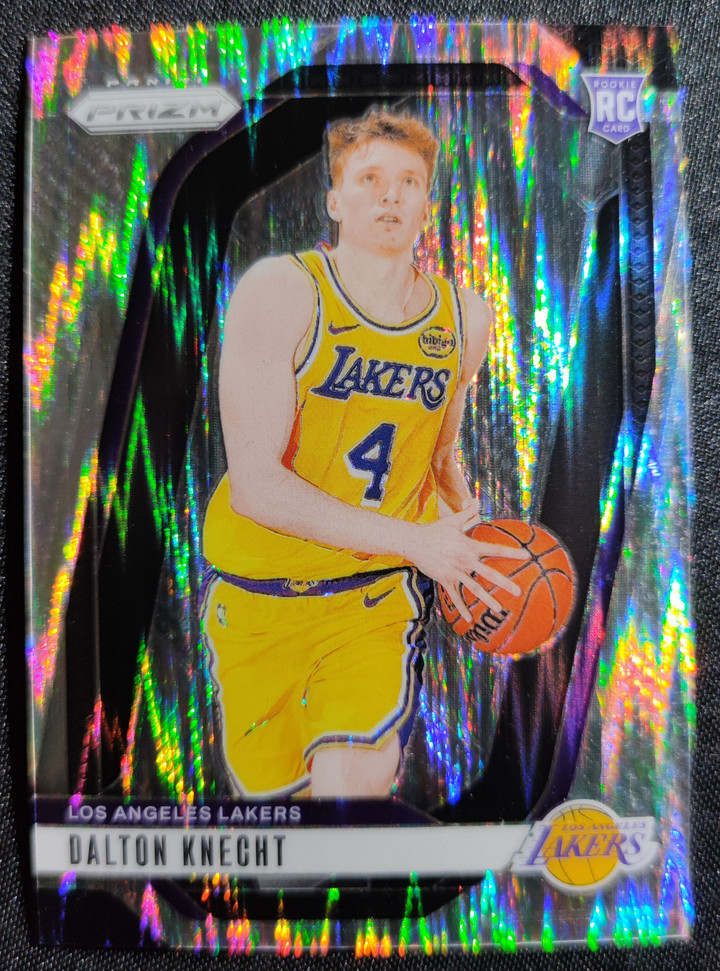 Dalton Knecht 2024-25 Panini Prizm 039/249 Silver Skewed RC Rookie Lakers #238
