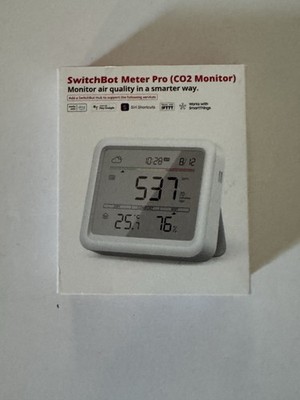 SwitchBot CO2 Detector Air Quality Monitor CO2 Temp Humidity